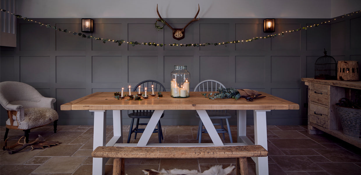 styles Christmas dining table